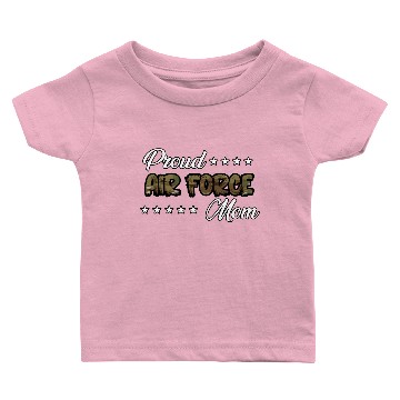 Discover Ocp Bold Proud Air Force Mom Baby T-shirts