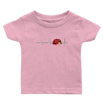 Discover Ladybug Heartbeat Ladybug Gift Ladybug Baby T-shirts