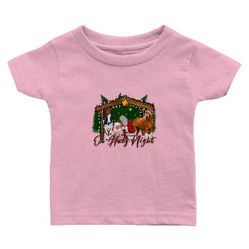 Discover Oh Holy Night Baby T-shirts