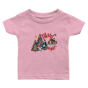Discover Merry And Bright Baby T-shirts
