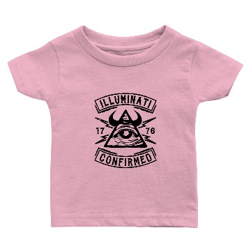 Discover Truther Conspiracy Illuminati Confirmed Protest Baby T-shirts