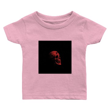 Discover Red Skull with lightning Baby T-shirts