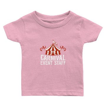 Discover Carnival Event Staff Circus Security Ringmaster Baby T-shirts