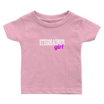 Discover Stegosaurus girl Baby T-shirts