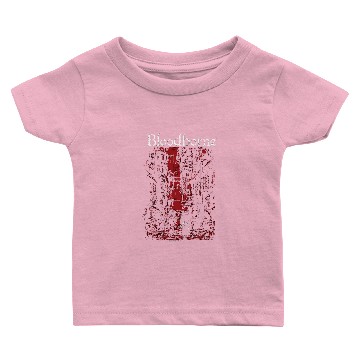 Discover Bloodborne Red City Background Baby T-shirts