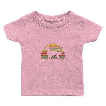 Discover English Setter Retro Vintage Baby T-shirts