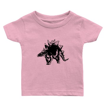 Discover Stegosaurus dinosaur Baby T-shirts