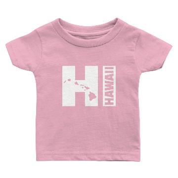 Discover Hi Hawaii Islands Baby T-shirts