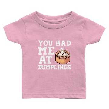 Discover Dumpling Dim Sum Recipes Soup Vegetarian Baby T-shirts