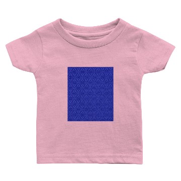 Discover SEA Royal Blue Pattern Baby T-shirts
