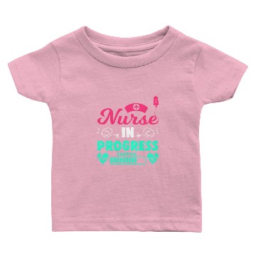 Discover Future Nurse Loading Cute Registered Nurse Baby T-shirts