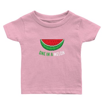 Discover Watermelon Summer One In A Melon Baby T-shirts
