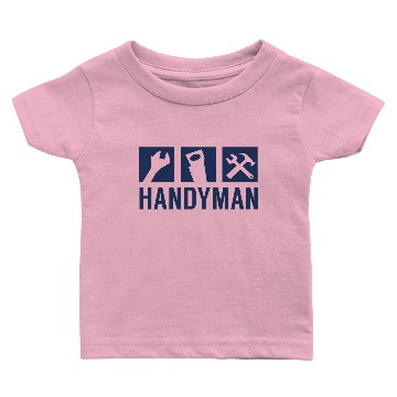 Discover Handyman Fix It DIY Hobbyist Craftsman Baby T-shirts