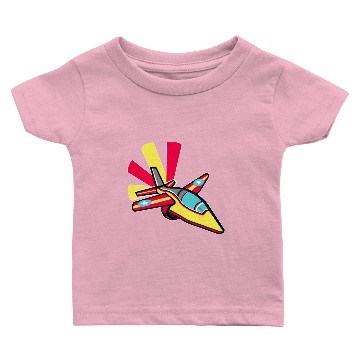 Discover fighter jet Baby T-shirts