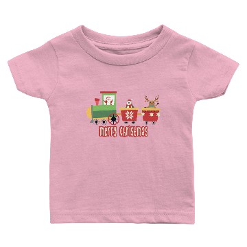 Discover Santa is coming Baby T-shirts