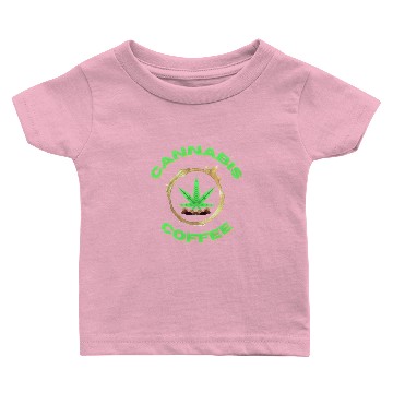 Discover CANNABIS COFFEE Cannatees Tri blend Baby T-shirts
