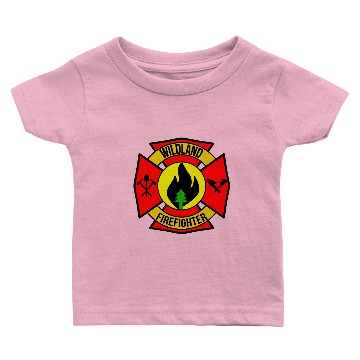 Discover Wildland Fire Fighter Baby T-shirts