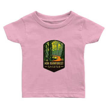 Discover Hoh Rain Forest Olympic NP2 Baby T-shirts