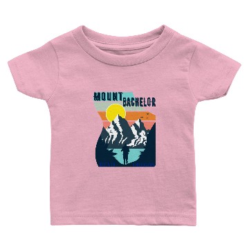 Discover Mount Bachelor Bend Oregon Baby T-shirts