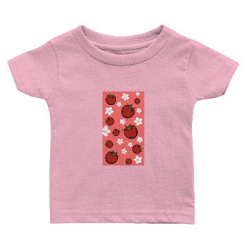 Discover Tomato Fruit Berry Eater Fruitarian Baby T-shirts