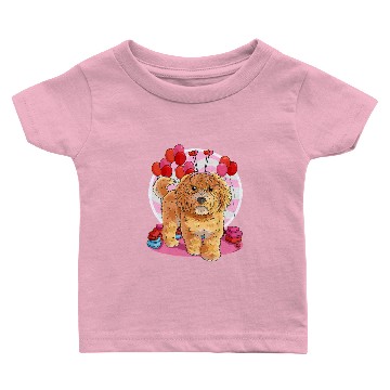 Discover Australian Labradoodle Heart Valentine Day Decor Baby T-shirts