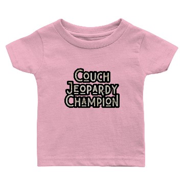 Discover Couch jeopardy champion cute gift for lovers Baby T-shirts