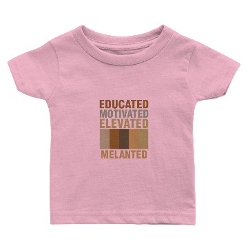 Discover educated motivated elevated melanted Baby T-shirts