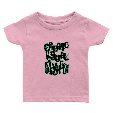 Discover Create Visual Mayhem [aqua] Baby T-shirts