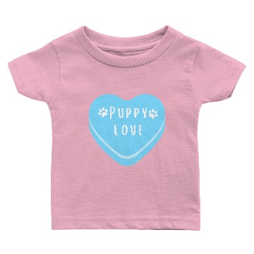 Discover Puppy Love Baby T-shirts