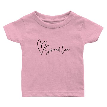 Discover Spread Love Heart Baby T-shirts