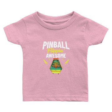 Discover Pinball Machine Game Virtual Player Baby T-shirts