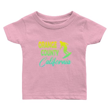 Discover Orange County Surf Baby T-shirts
