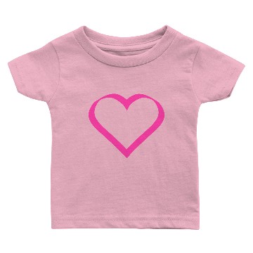 Discover pink heart hearts gift valentines day couples Baby T-shirts