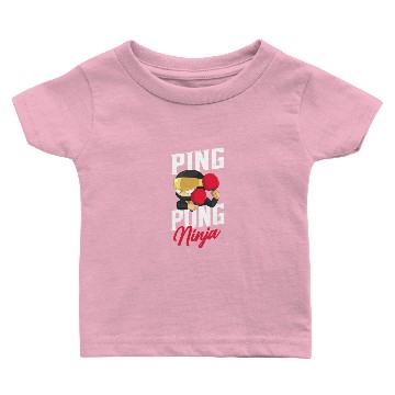 Discover Ping Pong Table Tennis Ping Pong Baby T-shirts