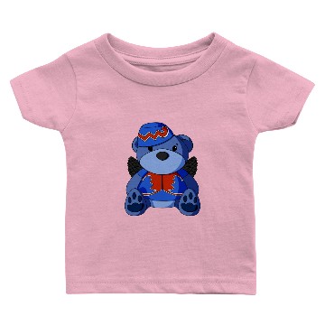 Discover Flying Monkey Teddy Bear Baby T-shirts