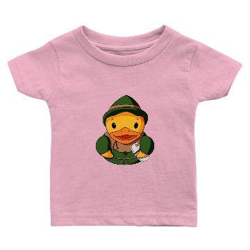 Discover Scarecrow Rubber Duck Baby T-shirts