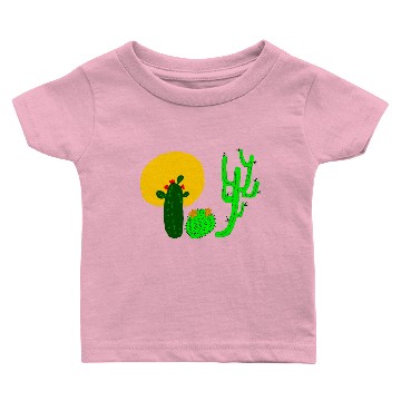 Discover Cactus life Fitted Scoop Baby T-shirts