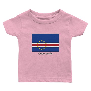 Discover Flags and countries Cabo Verde Baby T-shirts