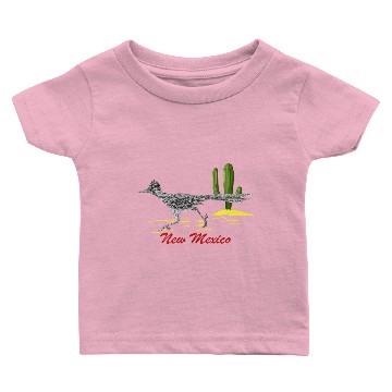Discover New Mexico Roadrunner Bird Baseball Jerseys Baby T-shirts