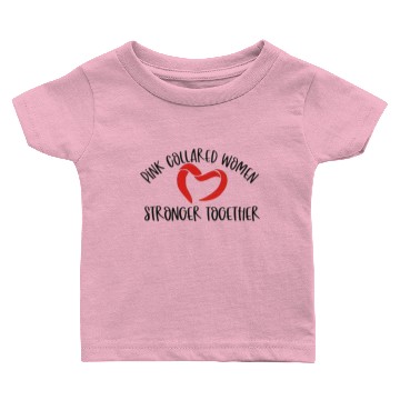 Discover Pink Collared Swag Baby T-shirts
