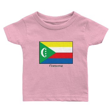 Discover Flags and countries Comoros Baby T-shirts