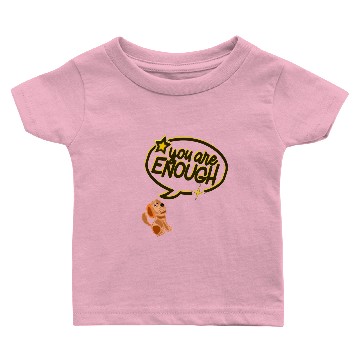 Discover You Are Enough | Motivetional Baby T-shirts