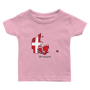 Discover Flags and countries Denmark Baby T-shirts