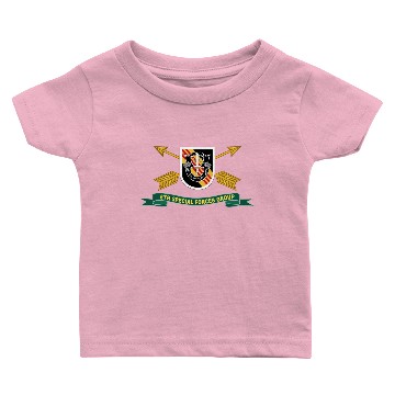 Discover Army 5th Special Forces Group Vietnam Flash Baby T-shirts