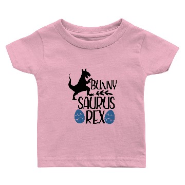 Discover Easter Egg Easter Bunny saurus rex Happy Easter Baby T-shirts