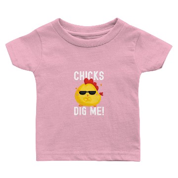 Discover Easter Toddler Boy Men Chicks Dig Me Baby T-shirts