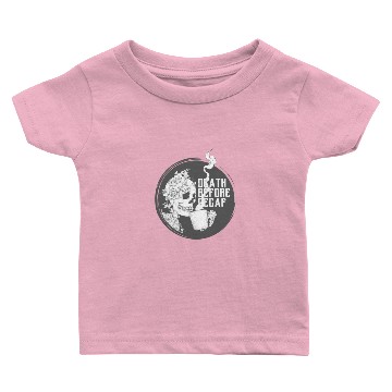 Discover Death before Decaf Skeleton Coffee Classic Baby T-shirts