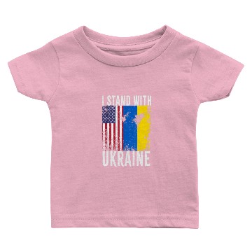 Discover I stand with Ukraine Stop Ukraine War Baby T-shirts