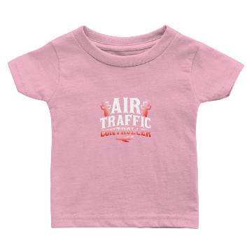 Discover Air Traffic Controller Learn ATC Flight Control Baby T-shirts