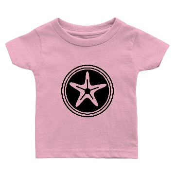 Discover starfish icon symbol Baby T-shirts